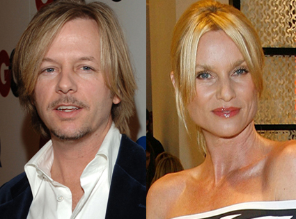 David Spade, Nicollette Sheridan David Spade, Nicollette Sheridan